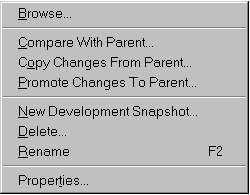 Hierarchy Menu
